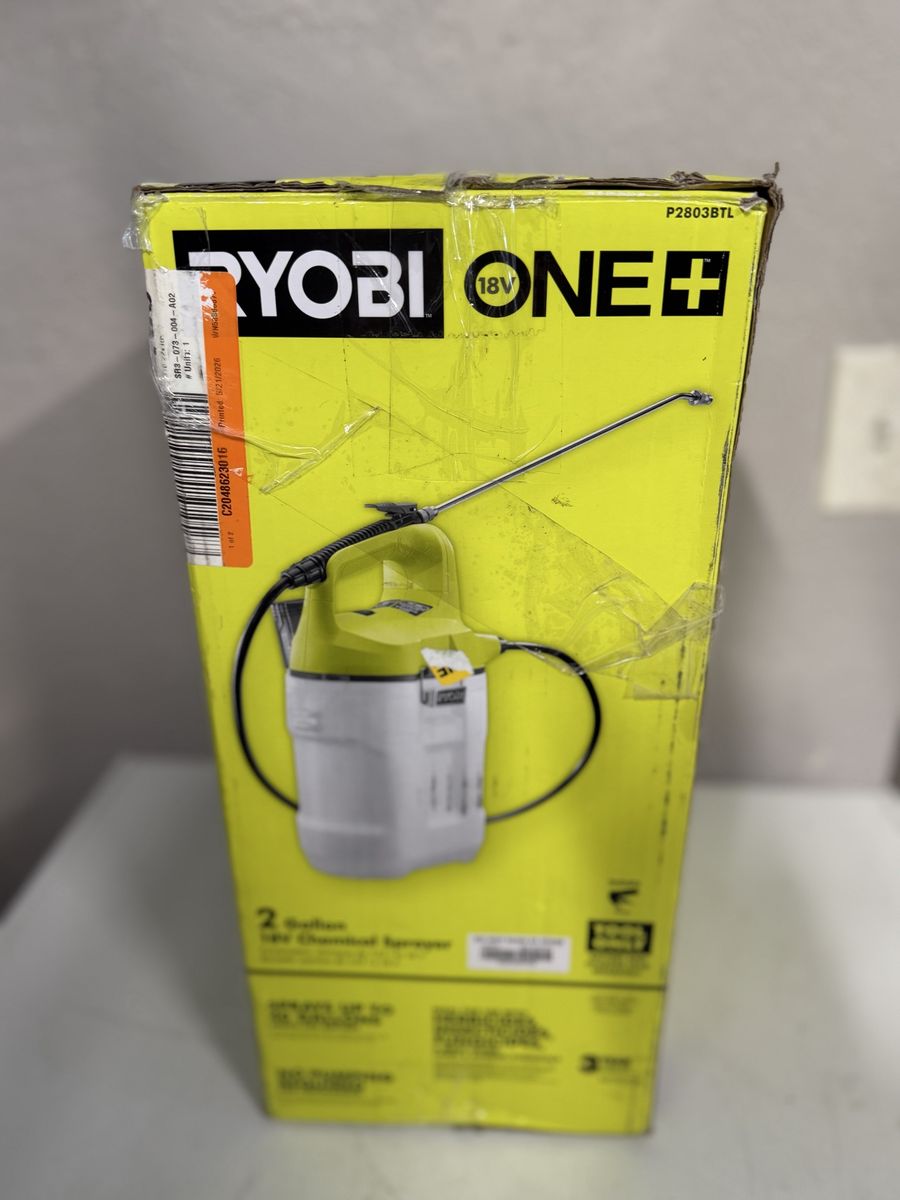 RYOBI ONE+ 18V 2-Gallon Chemical Sprayer (Tool Only)