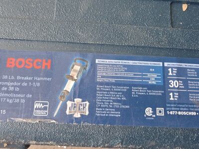 Bosch Breaker Hammer