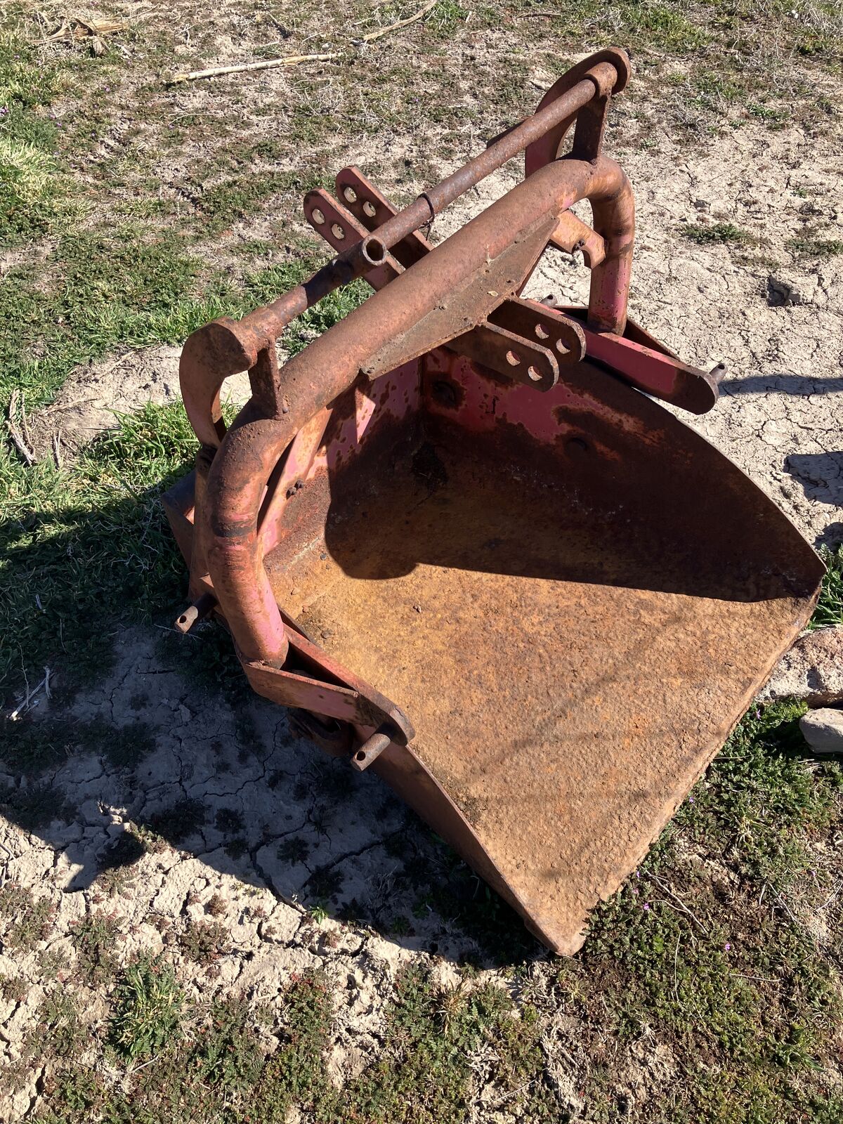 Old equipment, bucket