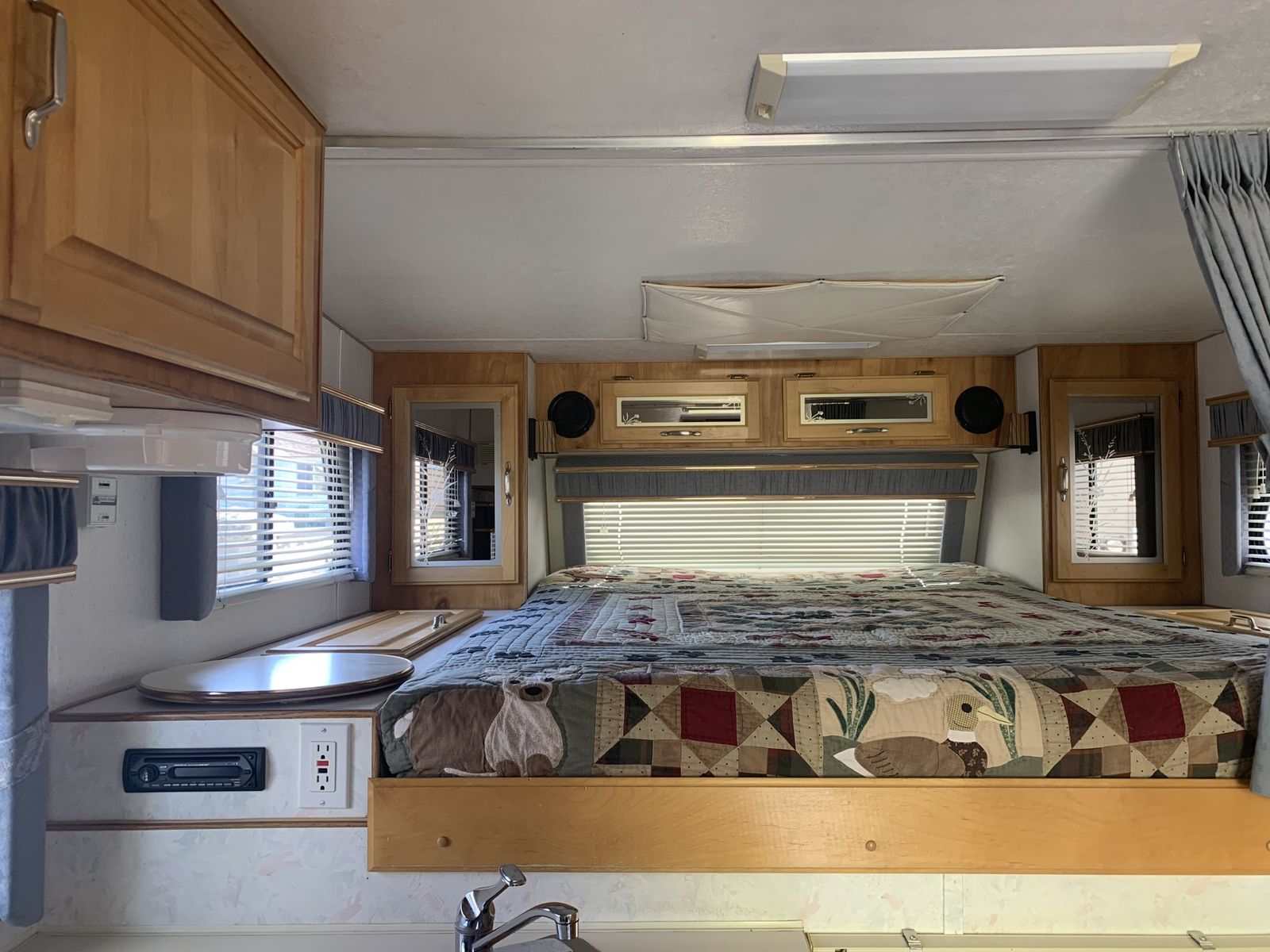 Truck camper great for hunting and just getting out.