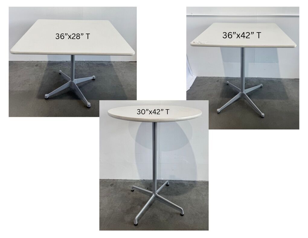 Herman Miller Office Cafe Tables
