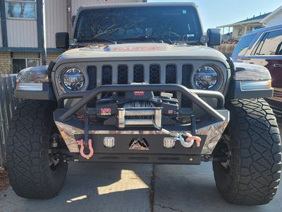 Jeep Gladiator Rubicon with Winch, Lift Kit & Camo Wrap