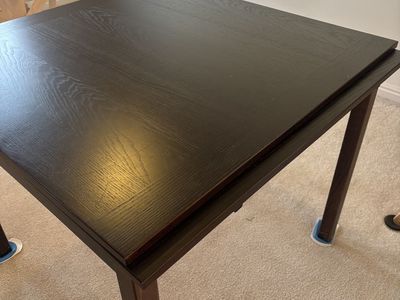 Danish Crafted Teak Dining Table With Hidden Leafs