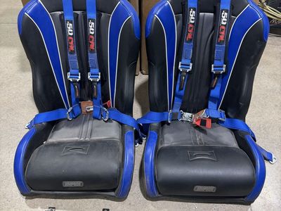 Simpson racing seats and seat belts
