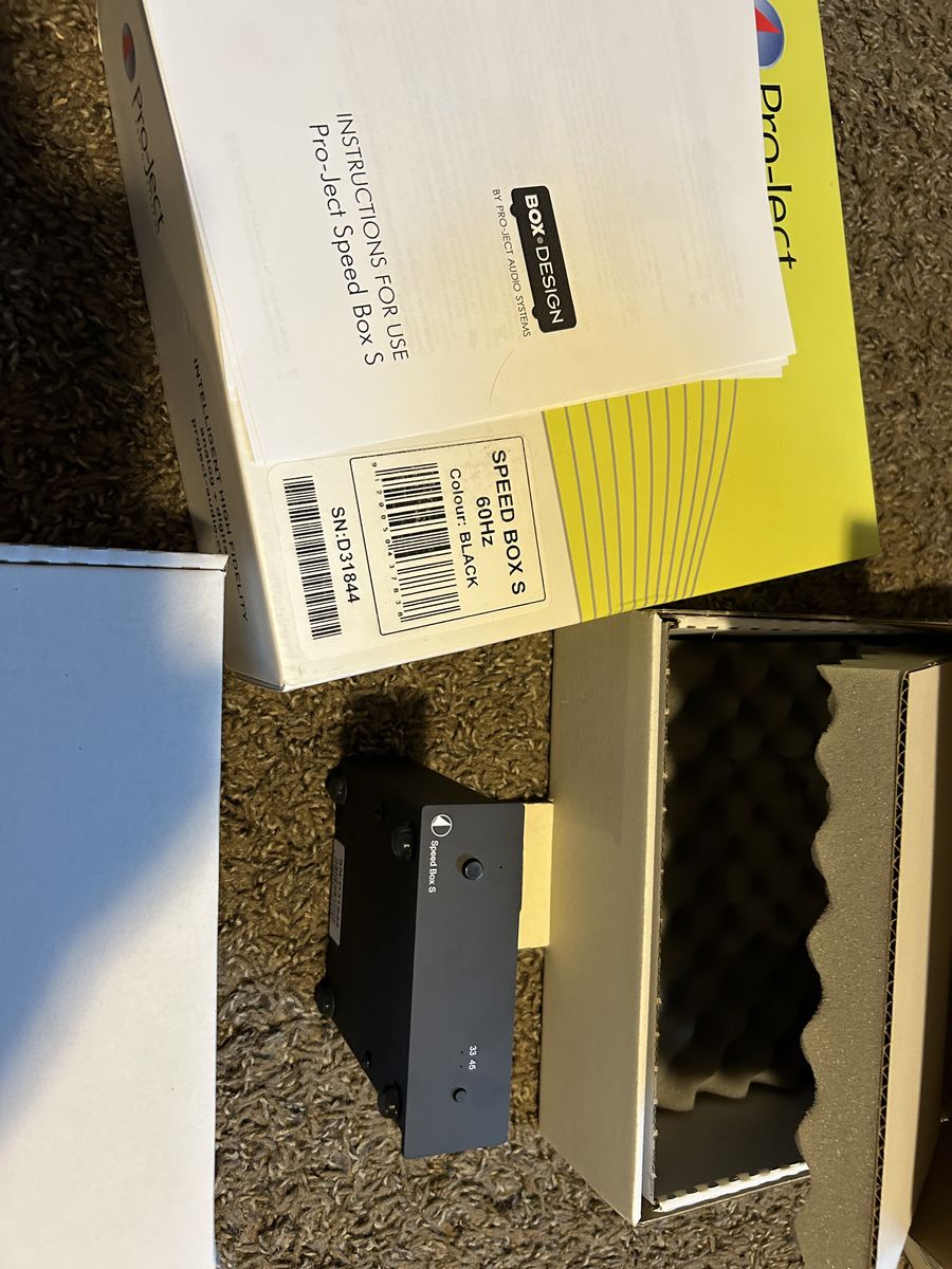 Pro-Ject Speed Box S, Speed Control for Pro-Ject Turntables