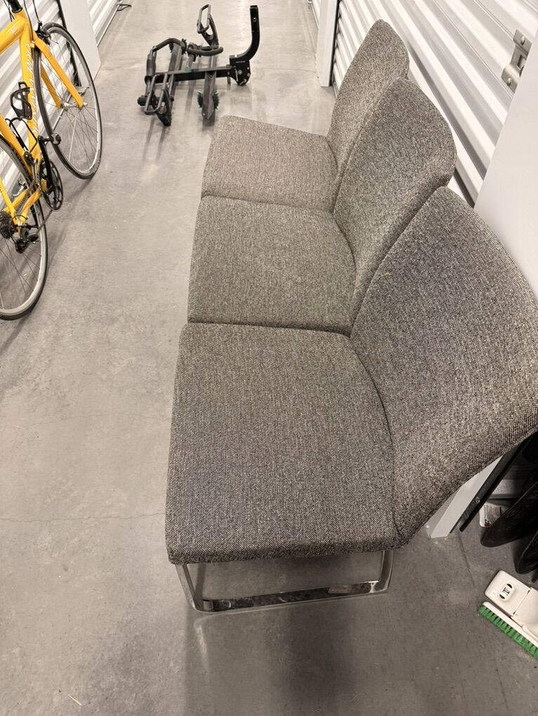 3 Commercial Office Reception/Waiting Room Chairs