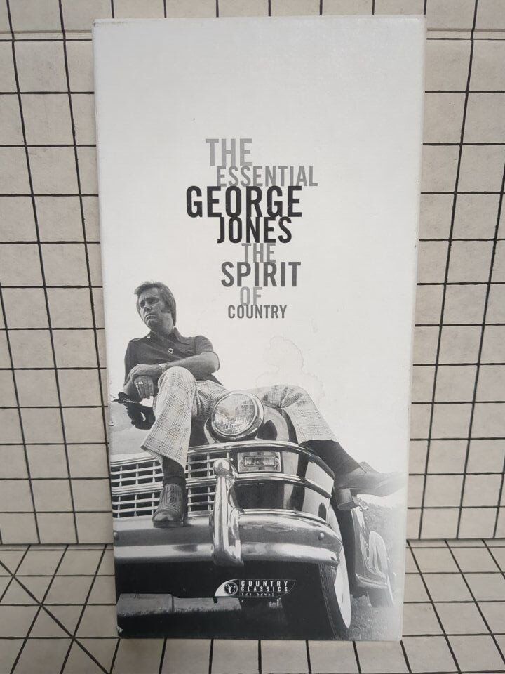 George Jones cassettes sealed new long box