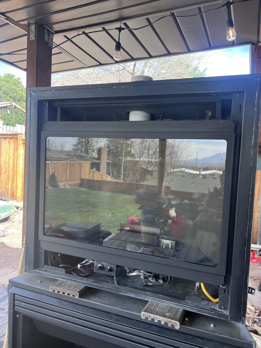 Gas Fireplace Insert - One Complete, One For Parts