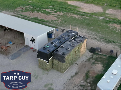 Semi Truck Tarps Heavy Duty Flat Tarps for Hay and Equipment Located in Jerome ID