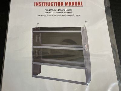 Van Shelving Storage System