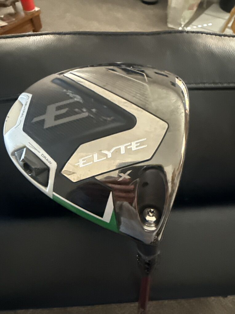 Callaway Elyte X Driver With Upgraded Shaft