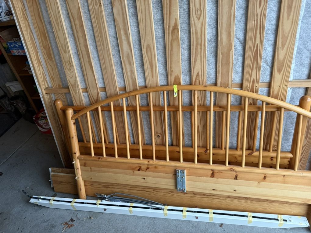 Solid Wood Queen Bedframe