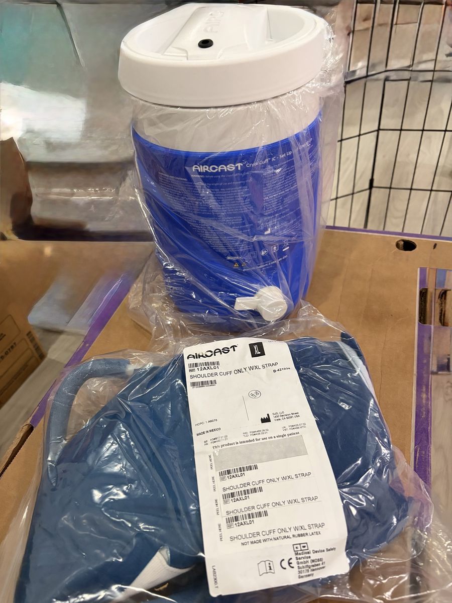 Aircast Cryo/Cuff IC Cold Therapy System Unit with manual. BRAND NEW. NEVER USED!!