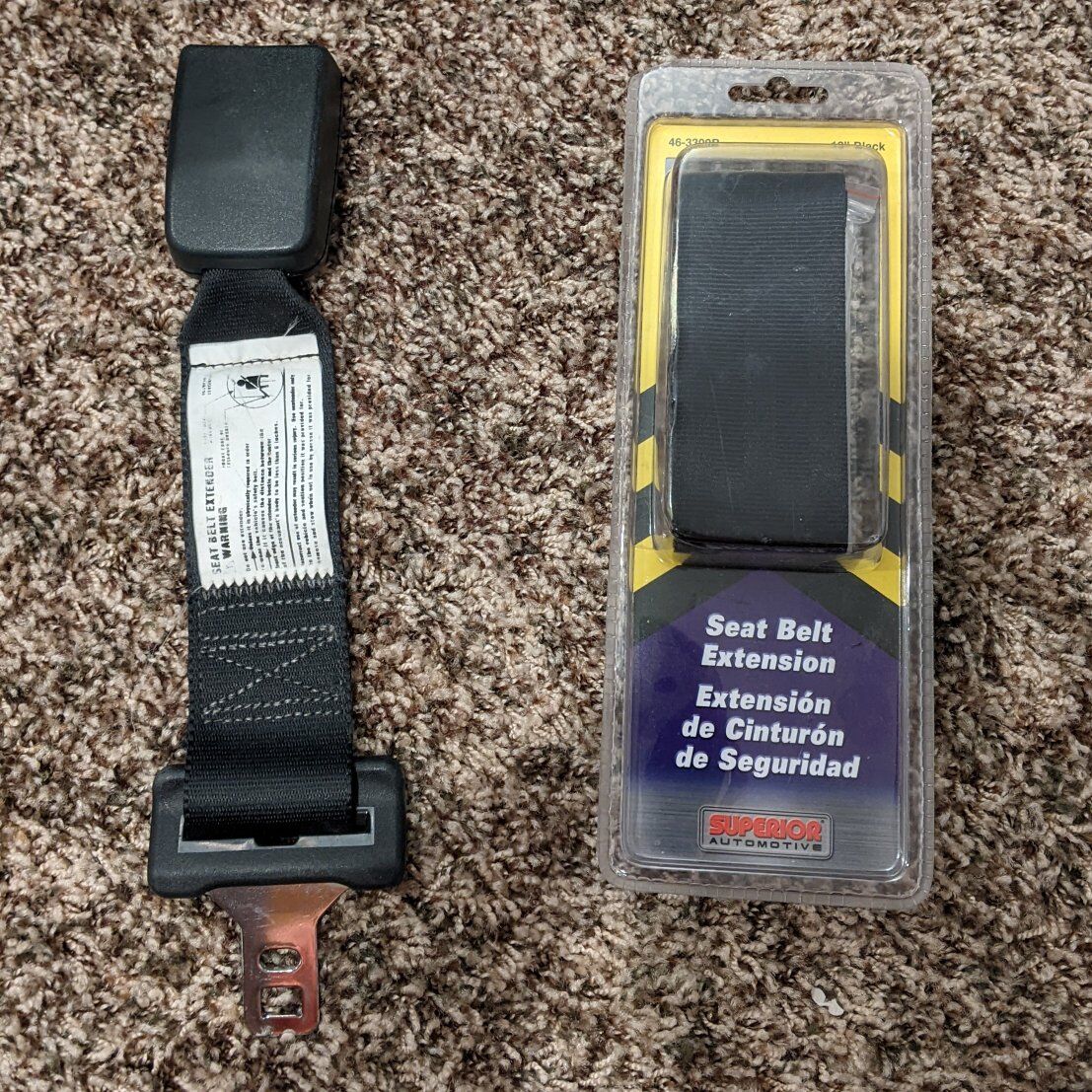 2 Seat Belt Extenders
