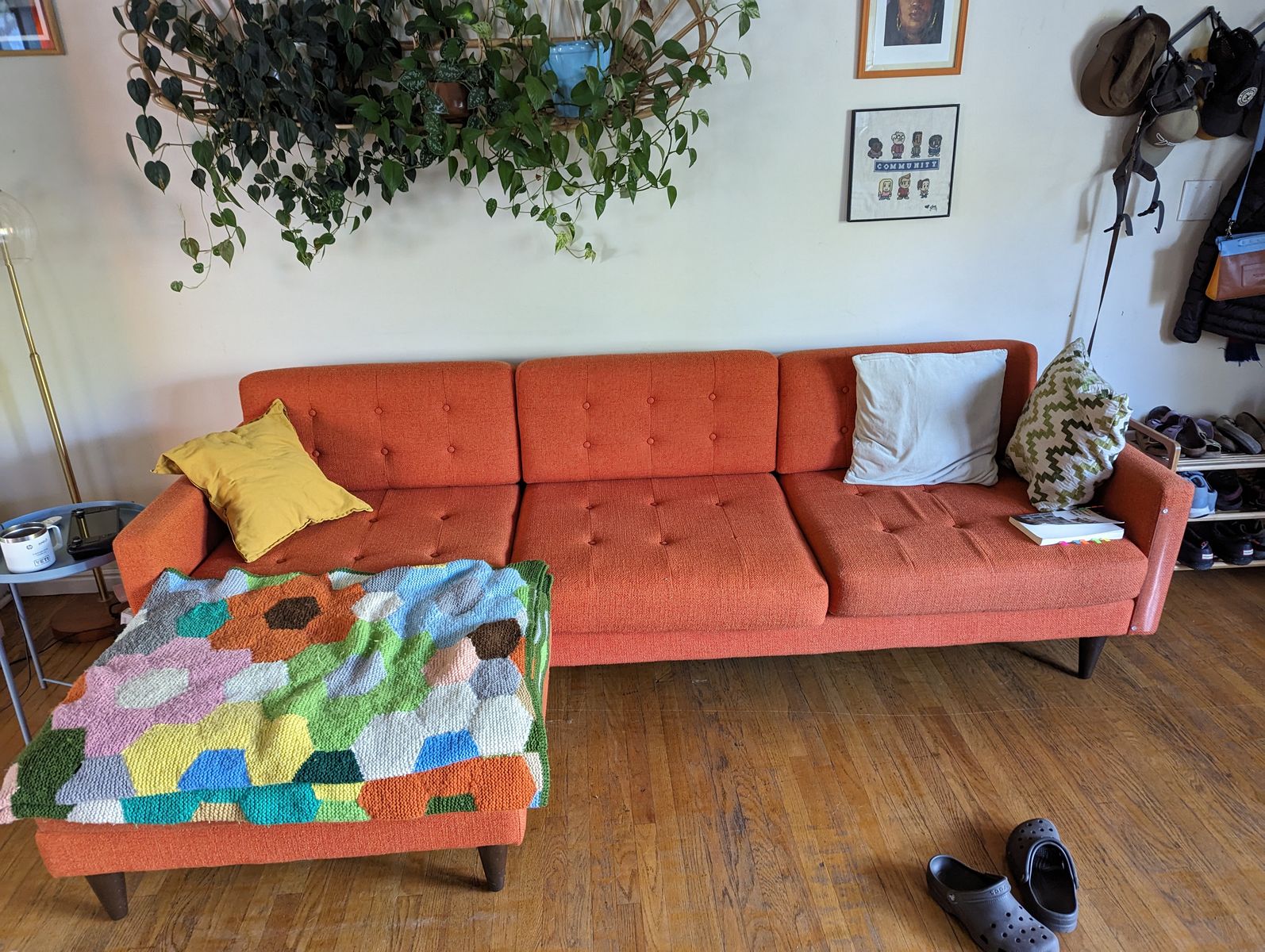 MCM Couch -$200 or $150 if you can pick up today.