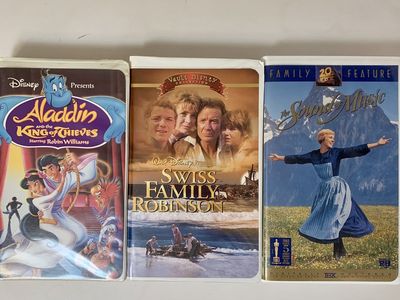VHS movies