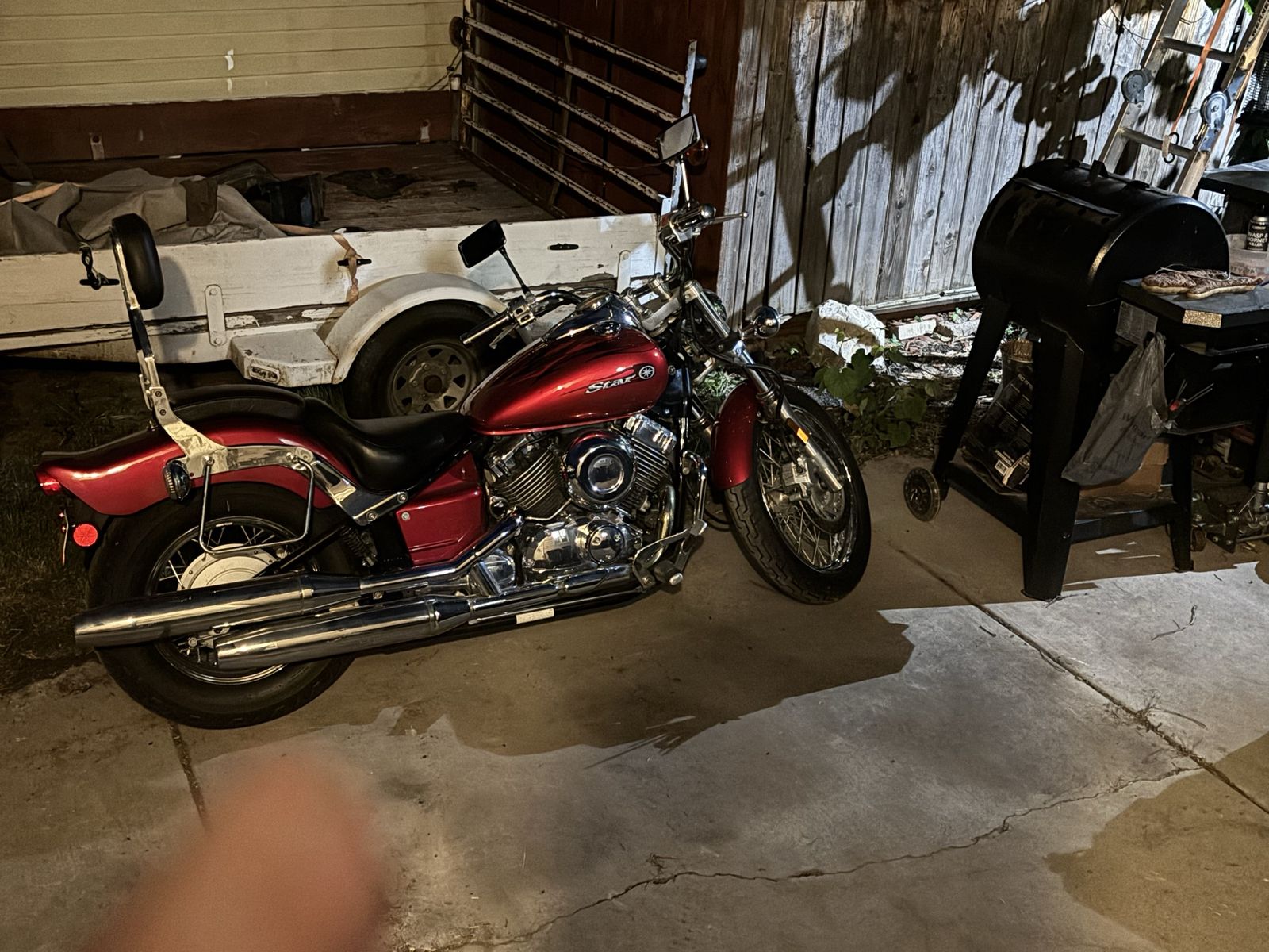 2008 Yamaha V Star 650 Cruiser Motorcycle - Low Miles, Recent Work