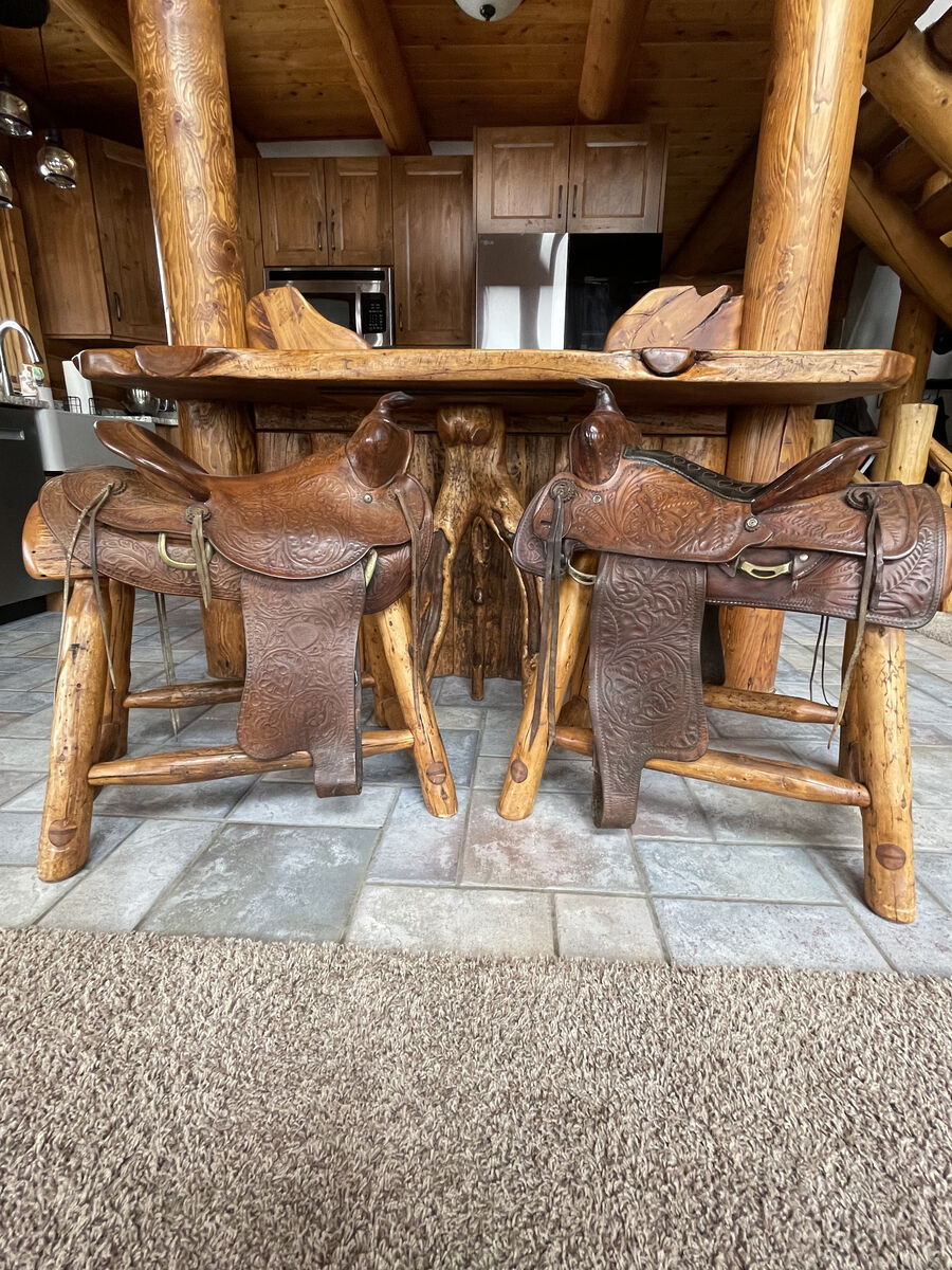 Saddle Bar Stools
