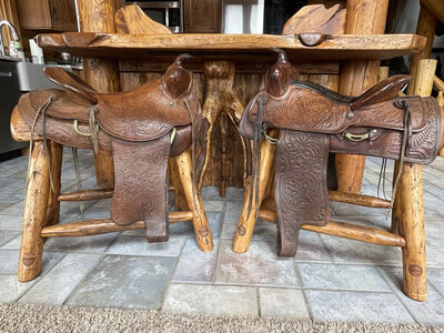 Saddle Bar Stools