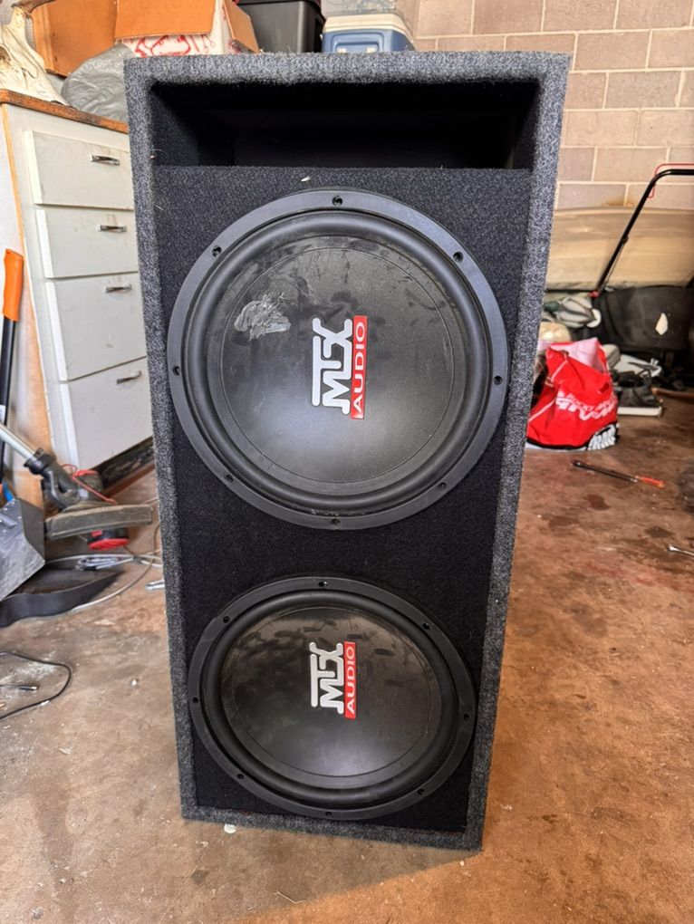 MTx Subs And Amp And Capacitor