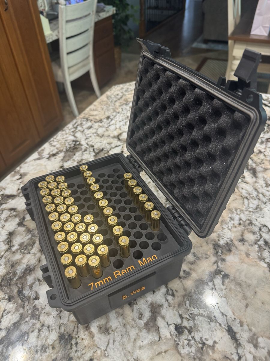 Weatherproof Rifle Cartridge Case