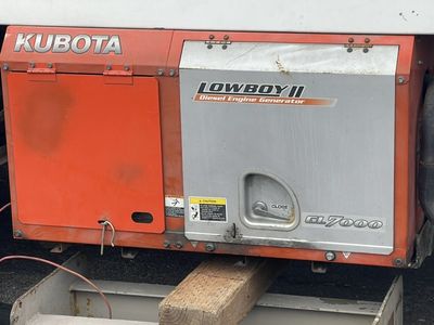 Kubota LowBoy2 Diesel Generator GL7000