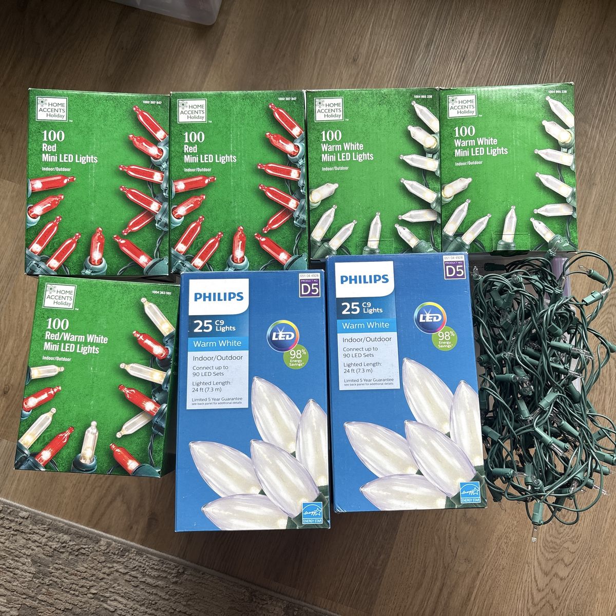 Various Christmas Lights -