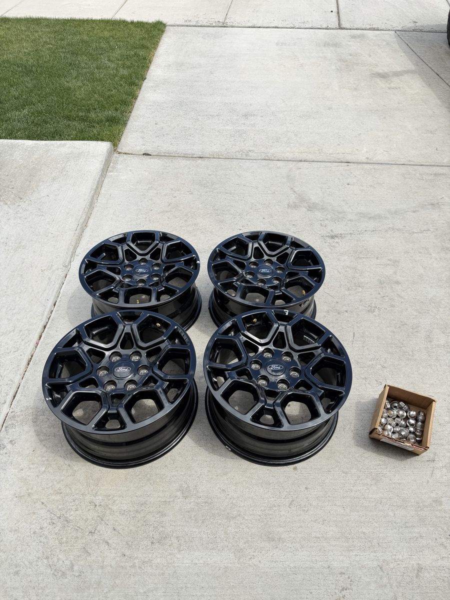 Ford F150 Expedition Rims 18” with sensors like ne
