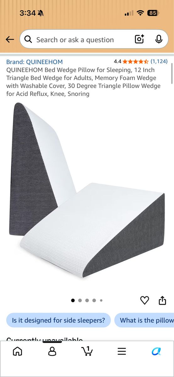 Wedge pillow
