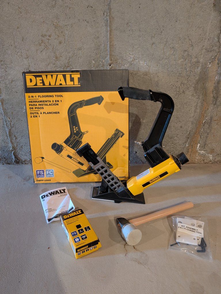 DeWalt 2-in-1 Flooring Nailer