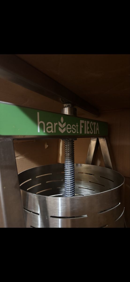 Harvest Fiesta Wine/Cider Press