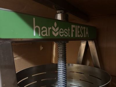 Harvest Fiesta Wine/Cider Press