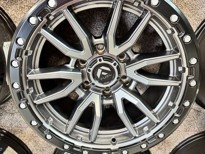 Fuel wheel 17x9 Matte Anthracite. Brand new set of 4.