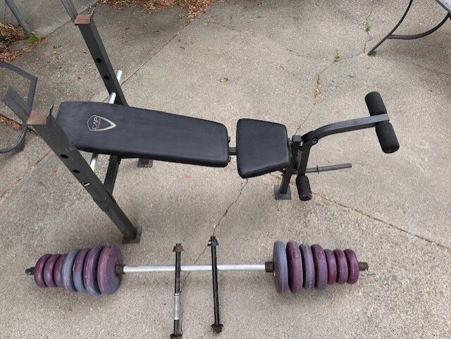 Cap Strength Bench and Weights
