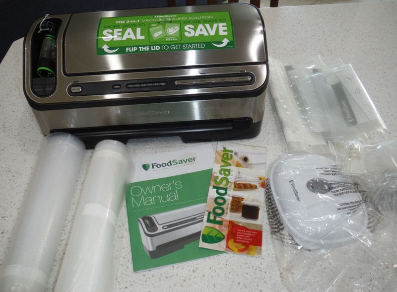 FoodSaver 4880 Vacuum Sealer Machine System w/ Bags & Rolls, Owner's Manual