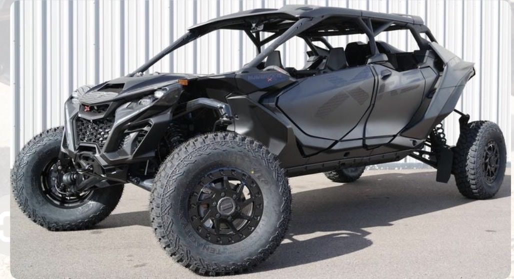 Black Can Am ATV