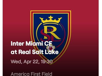 Inter Miami CF Front Row Midfield Seats