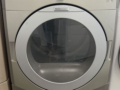KitchenAid Front Load Dryer - Tan/Gray - Used