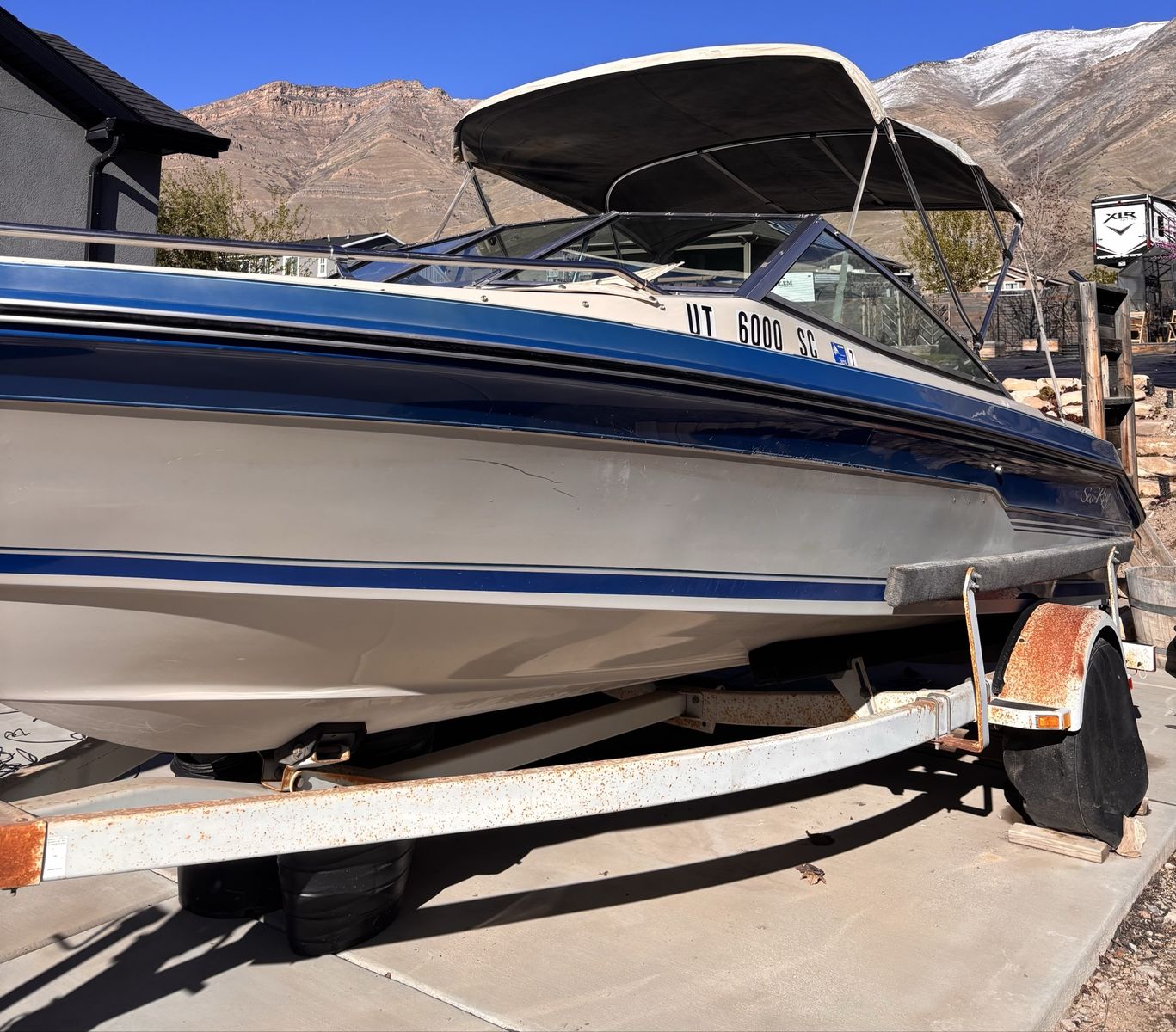 1988 Sea RaySeville Bowrider 18'