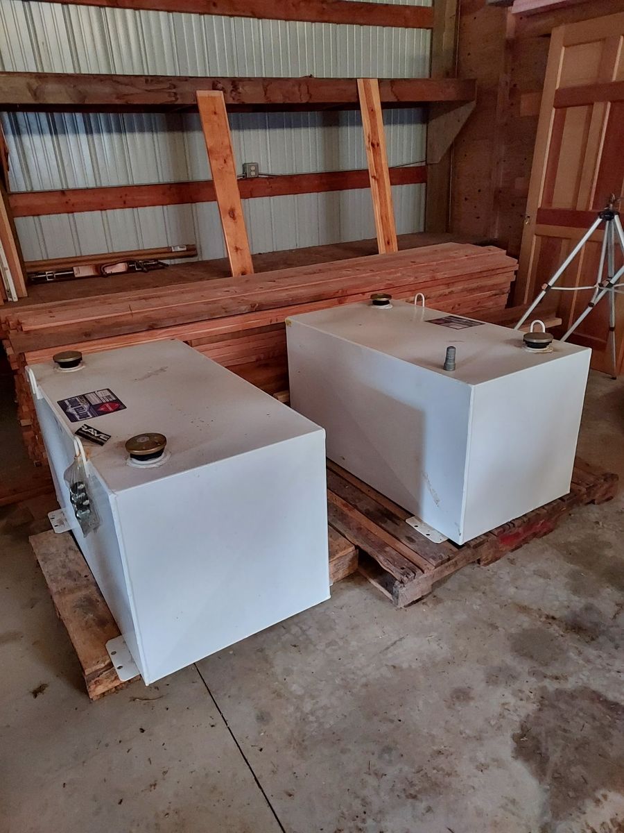 3 Better Built HD Fuel Transfer Tanks – 250 Gallons Total