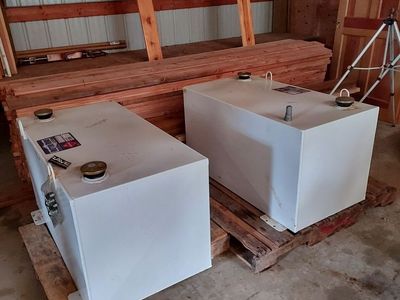 3 Better Built HD Fuel Transfer Tanks – 250 Gallons Total