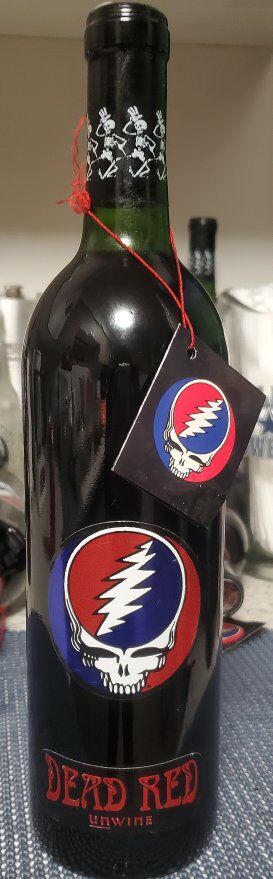 Grateful Dead Rare Non Alcoholic Tabe wine