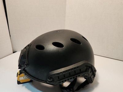 Black Airsoft Helmet