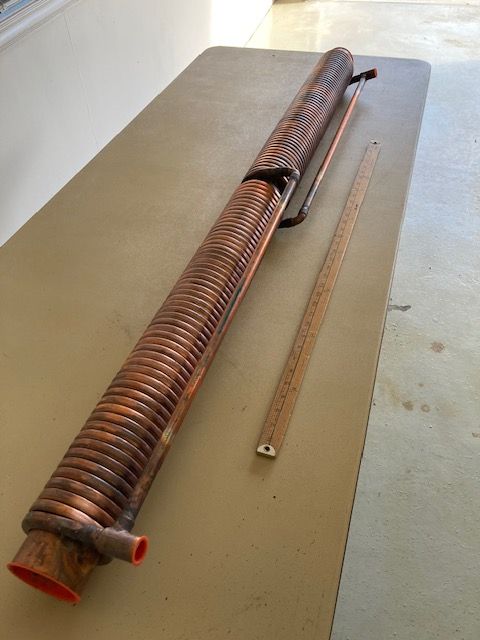 Heat exchanger, Drain water, Doucette