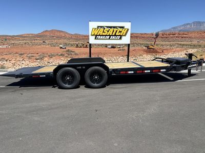 2026 RawMaxx 7x20 14K Orange X Gravity Tilt Trailer