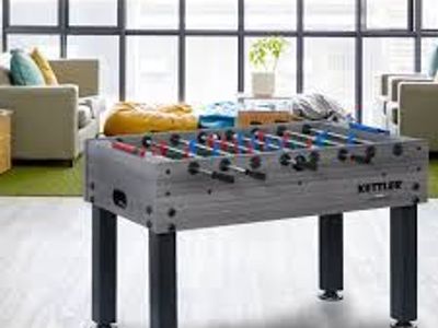 Kettler Indoor 7700-100 Foosball Table 34.8 in x 54.9 in x 42.9 in 1740710 #106754