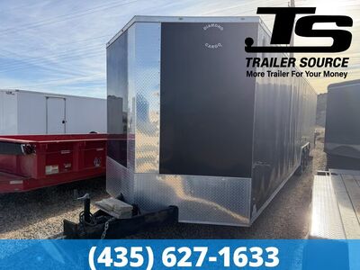 8.5x34 Diamond Cargo Enclosed Enclosed Car Hauler Trailer - 7'6" Interior - 15.5K GVWR