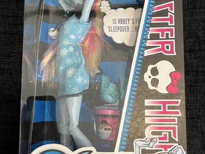 Monster High Dead Tired Abbey Bominable Doll - New in Box