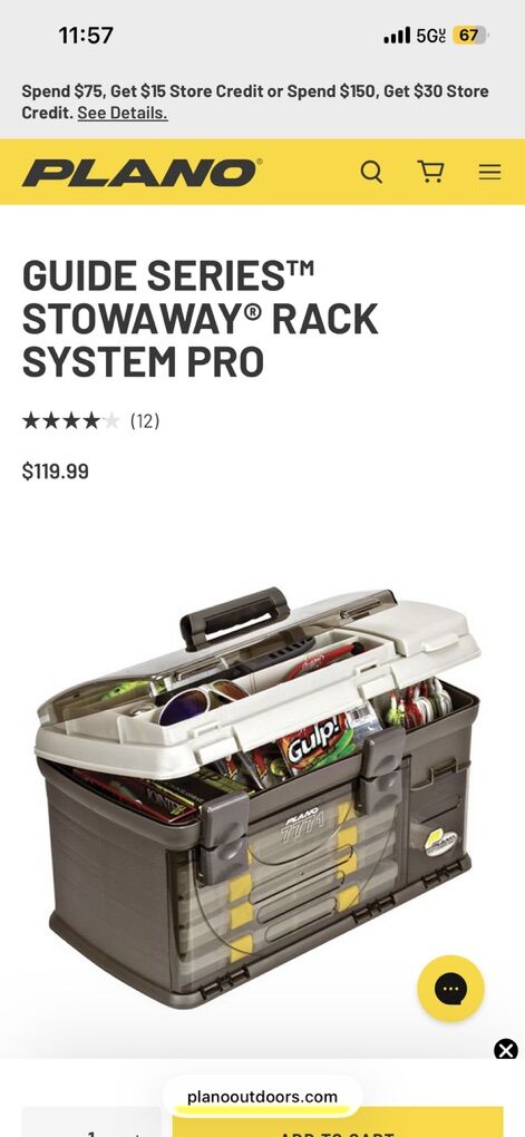 New StowaWay Fishing And Tackling