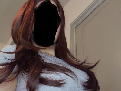 Long Auburn Red Layered Wig